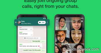 WhatsApp Extends Joinable Calls to Group Chats