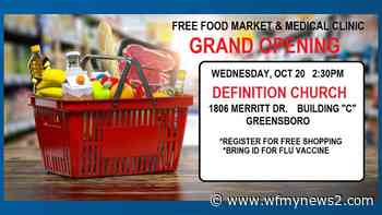 FREE food market & medical clinic opening in Greensboro - WFMYNews2.com