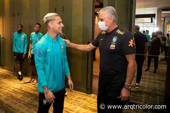 Cria de Cotia, Antony se apresenta pela primeira vez à Seleção Brasileira principal - Arquibancada Tricolor