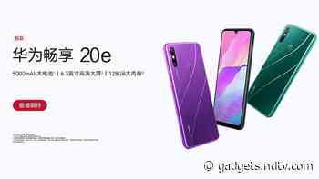 Huawei Enjoy 20e Teased to Launch Soon, Price and Key Specifications Revealed
