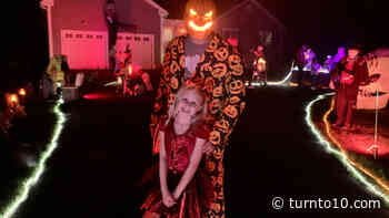 Army veteran's Halloween display in Coventry inspired by his children - WJAR