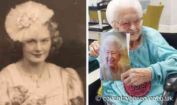 Mavis, who lived through the Coventry Blitz, celebrates turning 100 with card from The Queen - Coventry Observer