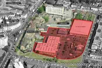 Plans to demolish Catford Island, replacing it with 600 homes