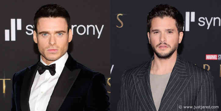 Former 'GoT' Stars Richard Madden & Kit Harington Look So Suave at 'Eternals' Premiere!