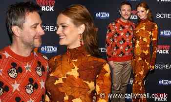 Chris Hardwick lends his support to wife Lydia Hearst by attending her new film about Aileen Wuornos - Daily Mail