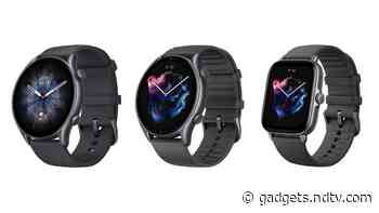 Amazfit GTR 3 Price in India Revealed via Flipkart Listing; Amazfit GTR 3 Pro, GTS 3 Listed on Amazon