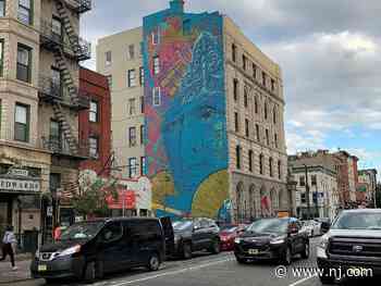 Hoboken Business Alliance kicks off mural arts program with ‘Stevens’ wall - NJ.com