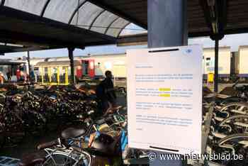 Weesfietsen zijn niet welkom aan station