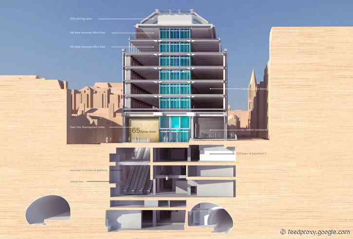 The final Crossrail station oversite has been handed to the developer