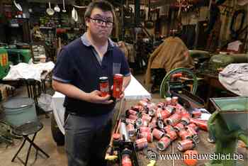 Thijs zamelt blikjes en dopjes in om goede doelen te steunen