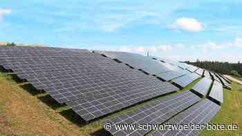 Solar-Offensive gefordert: Grüne im Calwer Kreistag wollen mehr erneuerbare Energien