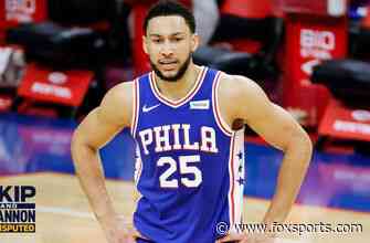 Shannon Sharpe reacts to Ben Simmons appearing disengaged during 76ers' practice I UNDISPUTED