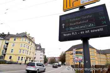 Augsburg bundesweit Vorreiter - Neues Parkleitsystem in Betrieb | Presse Augsburg - Presse Augsburg