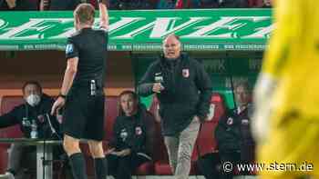Remis gegen Arminia: Augsburg-Manager «extrem enttäuscht» - STERN.de