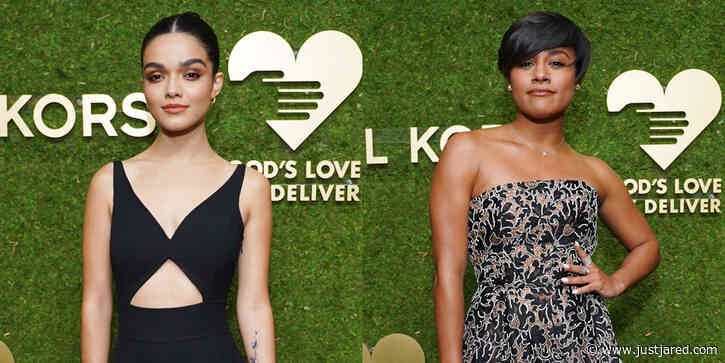 West Side Story's Rachel Zegler & Ariana DeBose Glam Up for the Golden Heart Awards