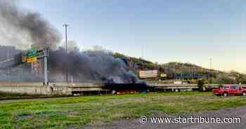 Fire destroys Duluth homeless encampment