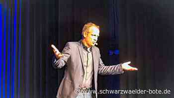 Kabarettist im KoNi Zavelstein: Auch weiterhin genügend Stoff