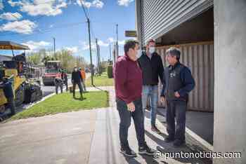 El Municipio avanza con obras de asfalto en Florencio Sánchez - Puntonoticias