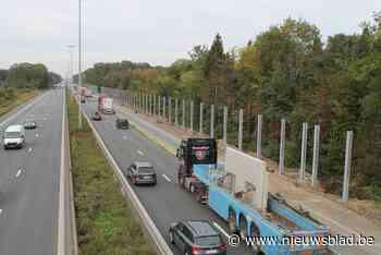 Werken voor geluidsmuren E40 zorgen voor sluipverkeer: “En n... (Aalter) - Het Nieuwsblad