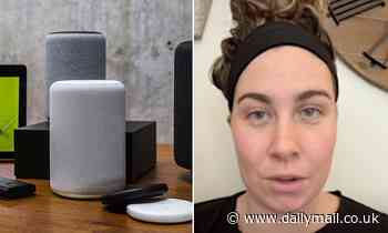 TikTok star is shocked to discover Amazon has more than 3,000 recordings of her