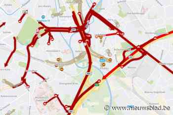 Ongeval op autosnelweg veroorzaakt files tot in centrum Gent - Het Nieuwsblad