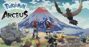 New Pokemon teased for Pokemon Legends: Arceus     - CNET