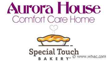 Special Touch Bakery and The Aurora House holding pie fundraiser