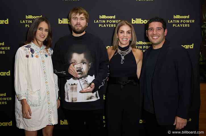 Noah Assad Honored as Billboard’s 2021 Latin Executive of the Year at Latin Power Players Event in Miami