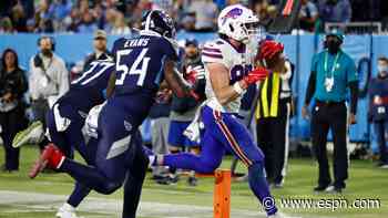 Bills say TE Knox fractured hand in loss to Titans