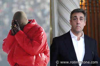 Kanye West Donned a Creepy White Mask to Have Coffee With Former Trump Fixer Michael Cohen