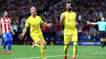 Griezmann sees red as Liverpool edge Atletico