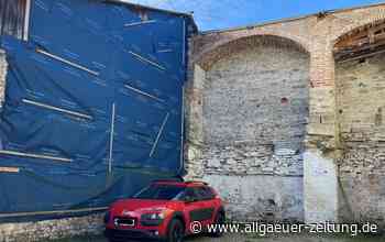 Hier wird eine Lücke an der Memminger Stadtmauer gefüllt - Allgäuer Zeitung