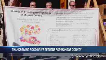 Uniting and Healing Through Hope of Monroe County holding 2nd annual Thanksgiving food drive