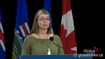 Alberta’s top doctor says pressure on health system ‘easing a little’