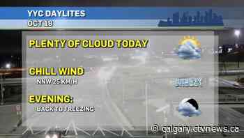 Calgary weather for Monday, Oct. 18 | CTV News - CTV News Calgary