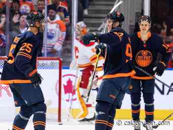 SNAPSHOTS: McDavid scores hat-trick for Oilers, Flames drop yet another opener - Calgary Sun