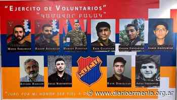 Homenetmen Buenos Aires inauguró un mural en homenaje a los miembros de su institución fallecidos en la guerra de Artsaj - Diario Armenia