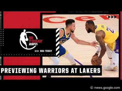 2021 NBA opening night: Previewing Warriors vs. Lakers | NBA Today - ESPN
