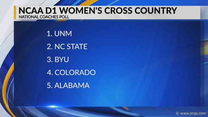 Lobo women's cross country number one in latest poll