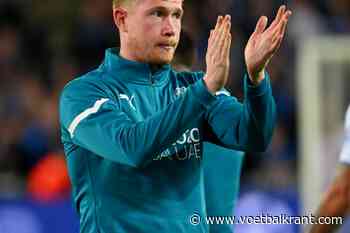 De Bruyne vol lof voor Brugs publiek: &quot;Bedankt voor de geweldige ontvangst&quot;