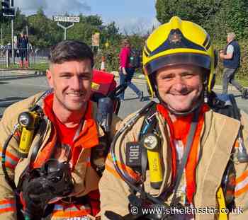 'Superhero' completes Manchester marathon in full firefighting kit - St Helens Star