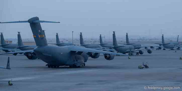 The US Air Force's biggest planes are getting a rest after scrambling to get 124,000 people out of Afghanistan