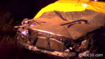 Man killed in single-car crash in Fresno County, CHP says