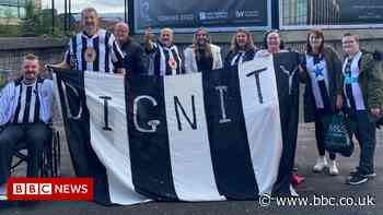 Newcastle FC owner pledges to match food bank donations - BBC News