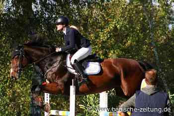 Nicole Hirzler vom RFSV Kenzingen reitet zur Ringmeisterschaft - Reitsport - Badische Zeitung - Badische Zeitung