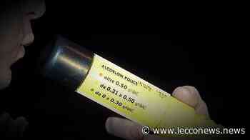 RIFIUTA L'ALCOLTEST: 5 MESI E OLTRE MILLE EURO DI MULTA - Lecconews