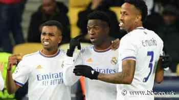 Vinicius scores twice in Real Madrid victory