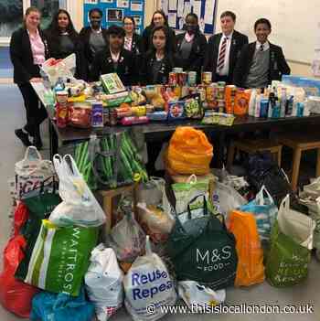 West Hatch High School and St Thomas' Church praised for Harvest Festival donations