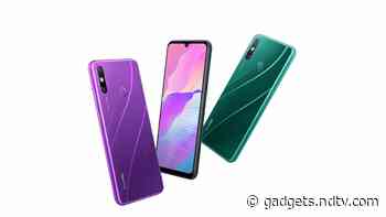 Huawei Enjoy 20e With HarmonyOS 2, MediaTek Helio P35 Launched: Price, Specifications