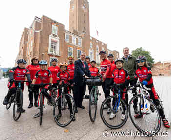 Cyclist attempting to break world record goes through Barking and Dagenham | Time 107.5 fm Time 107.5 fm - Time 107.5